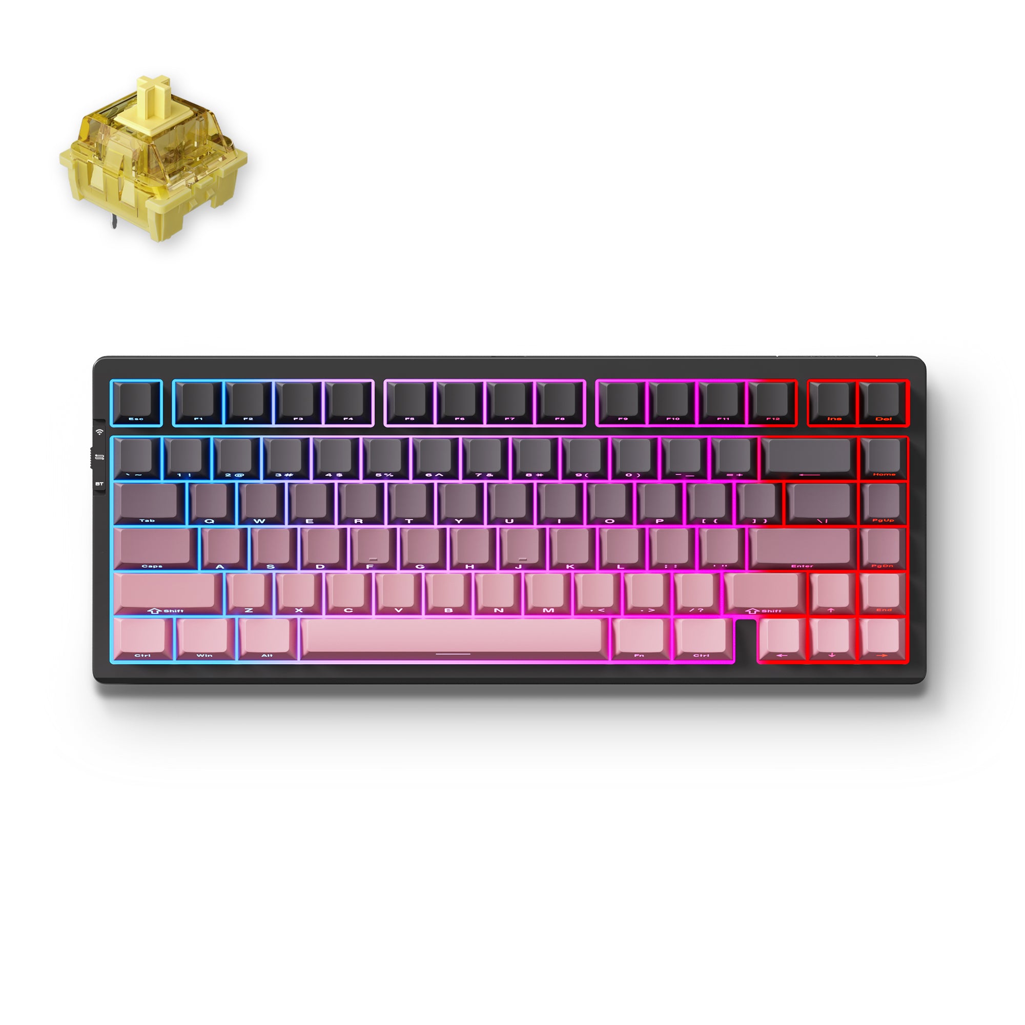 MCHOSE G75 Pro Tri-mode Gasket Structure Gaming Mechanical Keyboard - MCHOSE Official