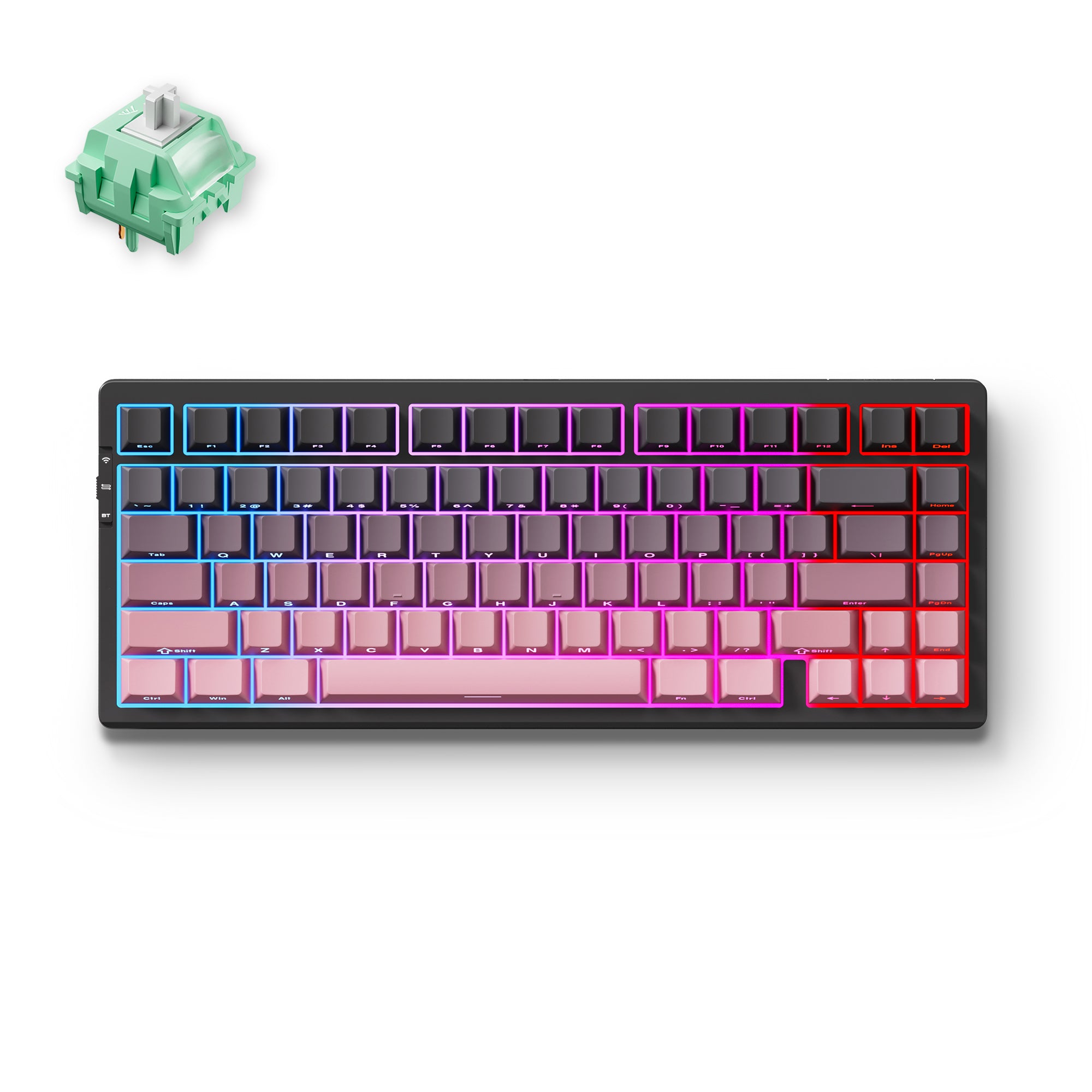 MCHOSE G75 Pro Tri-mode Gasket Structure Gaming Mechanical Keyboard - MCHOSE Official