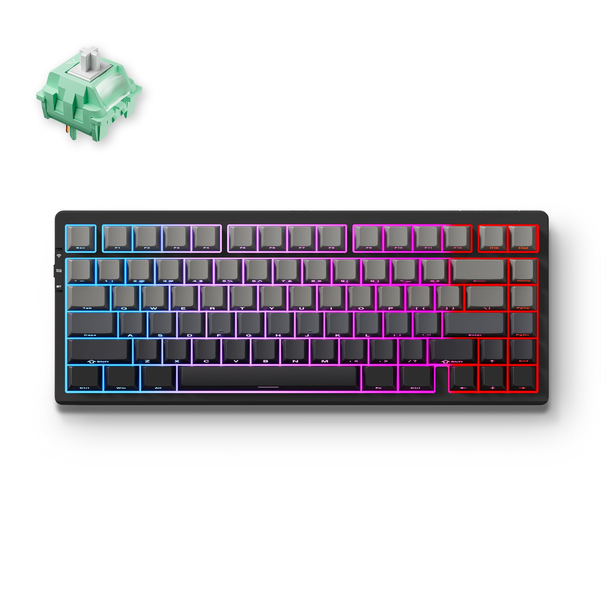 MCHOSE G75 Pro Tri-mode Gasket Structure Gaming Mechanical Keyboard - MCHOSE Official