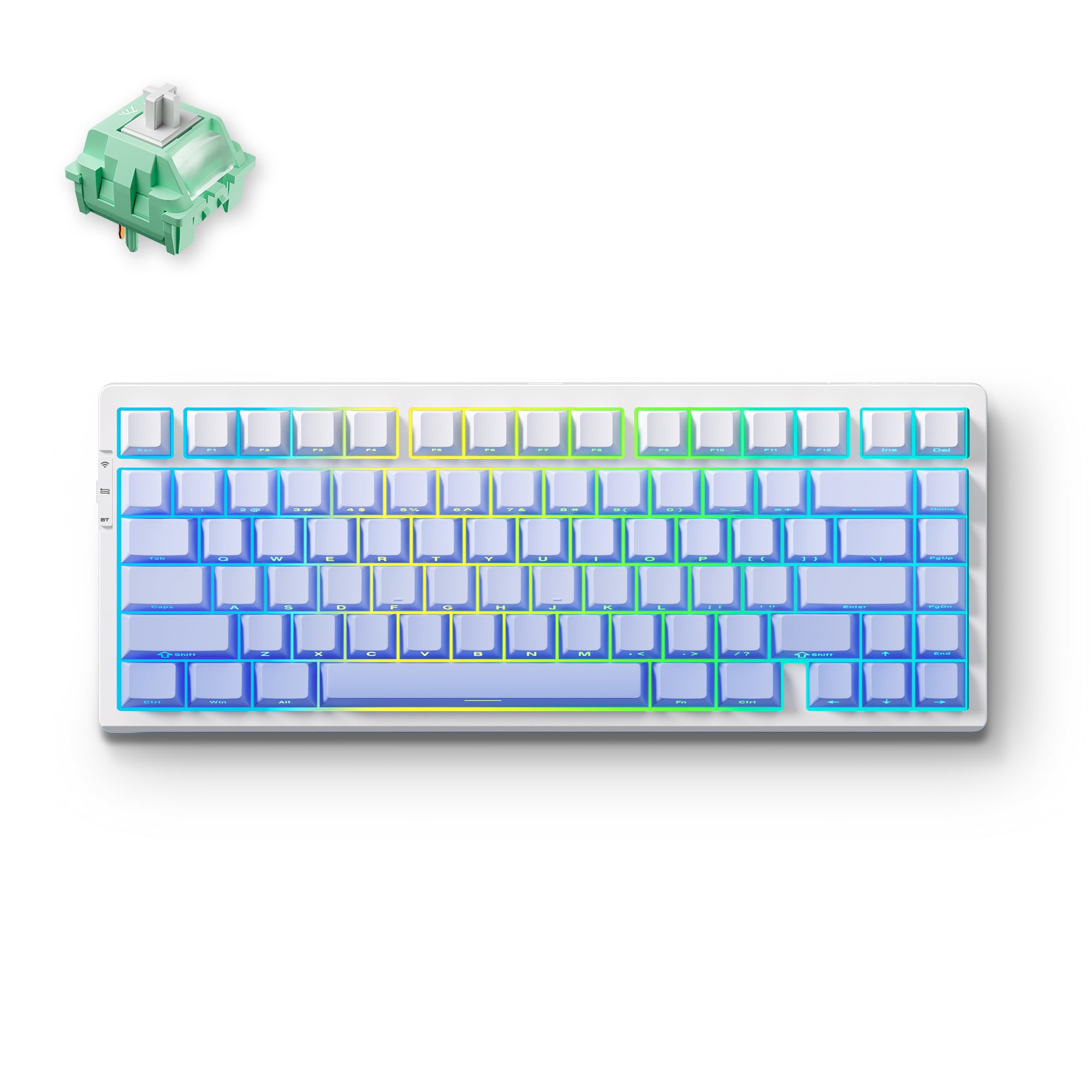 MCHOSE G75 Pro Tri-mode Gasket Structure Gaming Mechanical Keyboard - MCHOSE Official