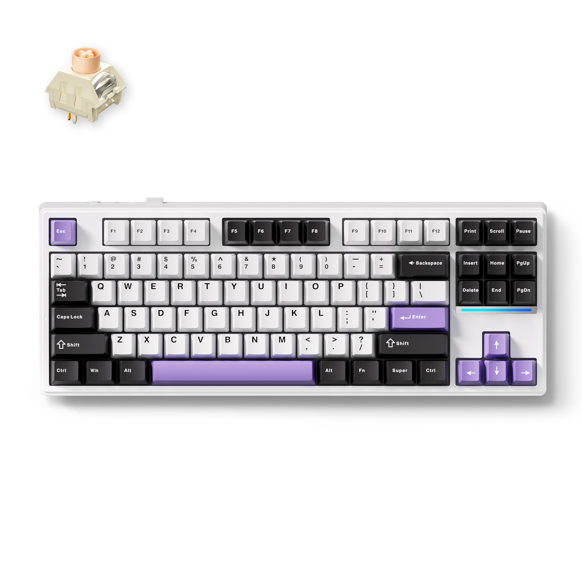 MCHOSE K87 Mechanical Keyboard - MCHOSE Official