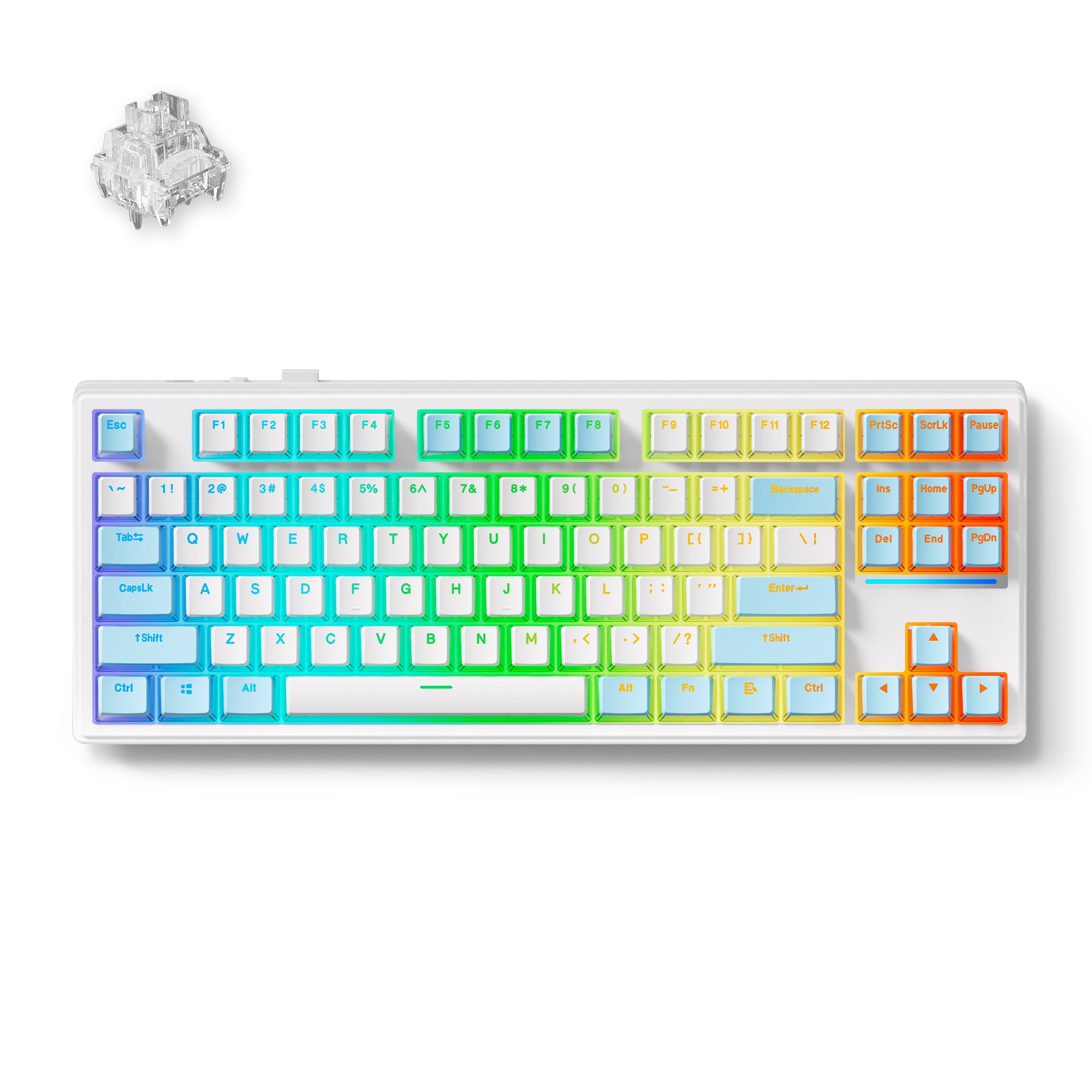 MCHOSE K87 Mechanical Keyboard - MCHOSE Official