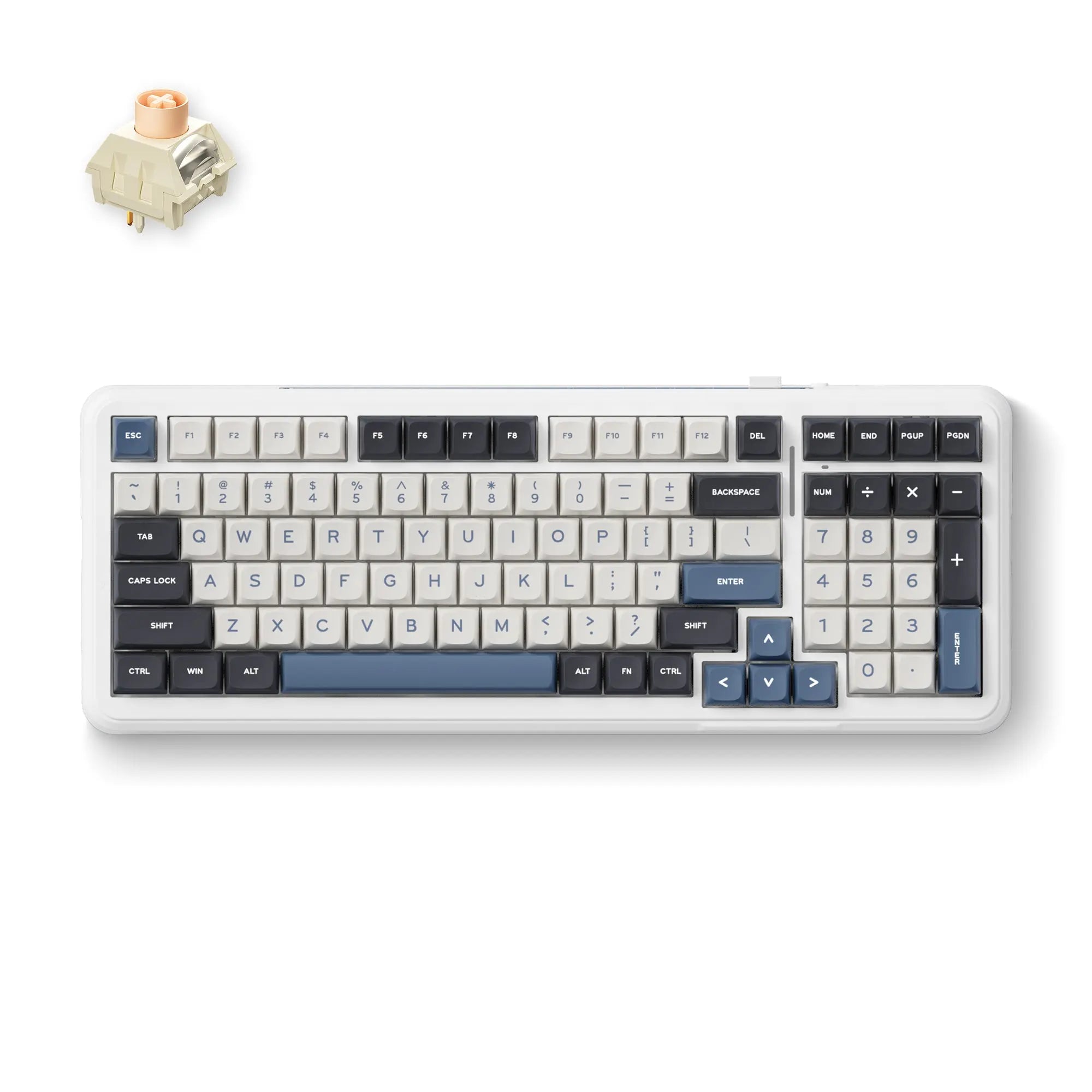 MCHOSE K99 Wireless Gasket Mount Mechanical Keyboard - MCHOSE Official