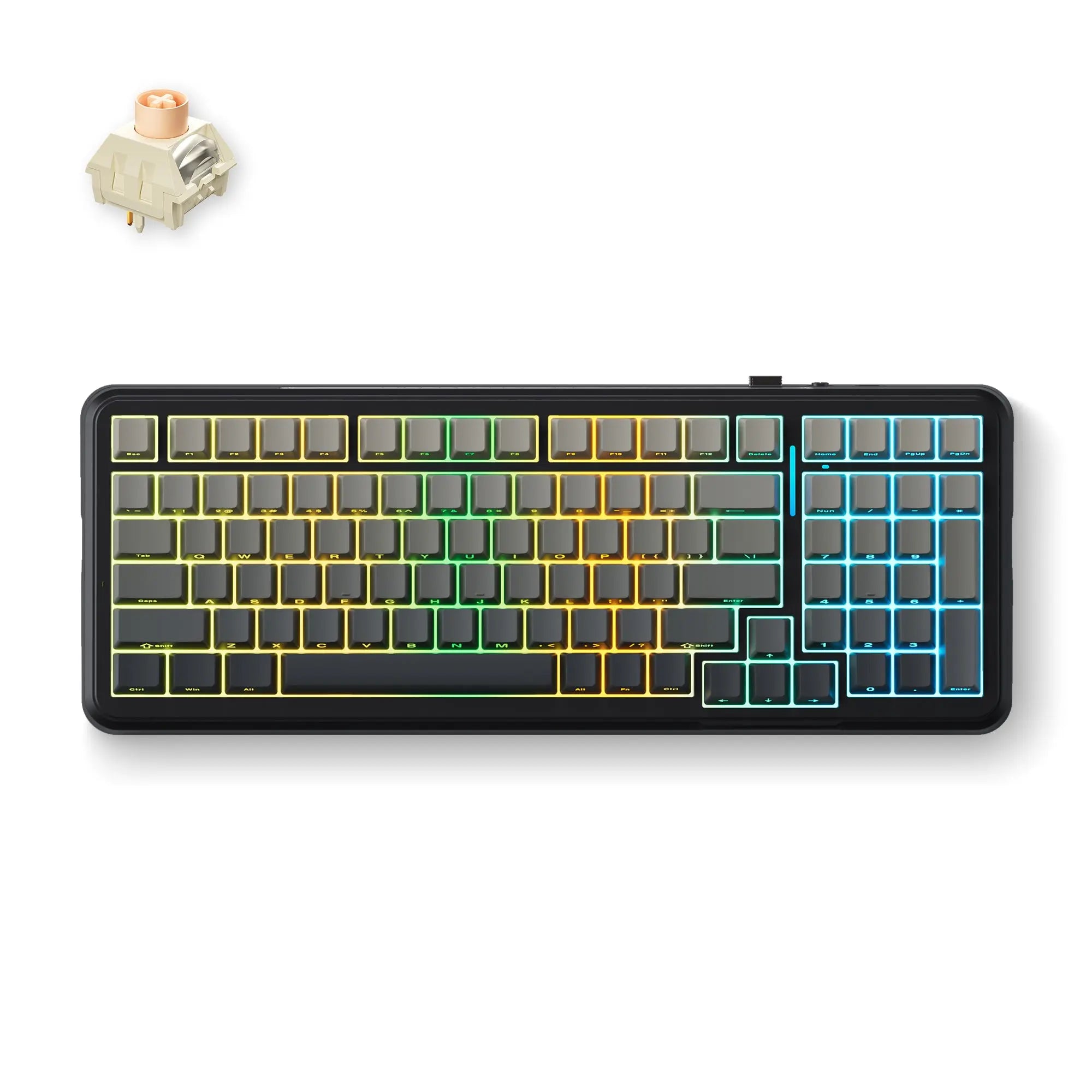 MCHOSE K99 Wireless Gasket Mount Mechanical Keyboard - MCHOSE Official