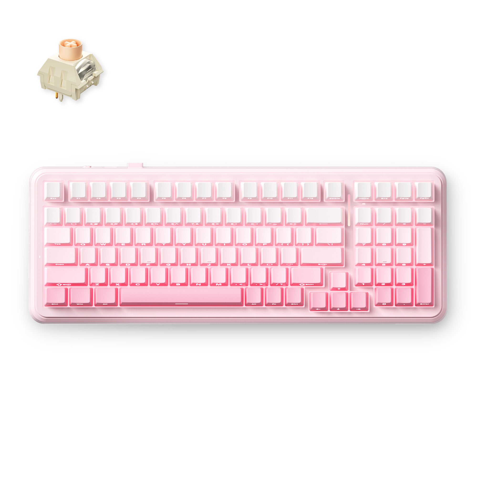 MCHOSE K99 V2 Wireless Gasket Mount Mechanical Keyboard