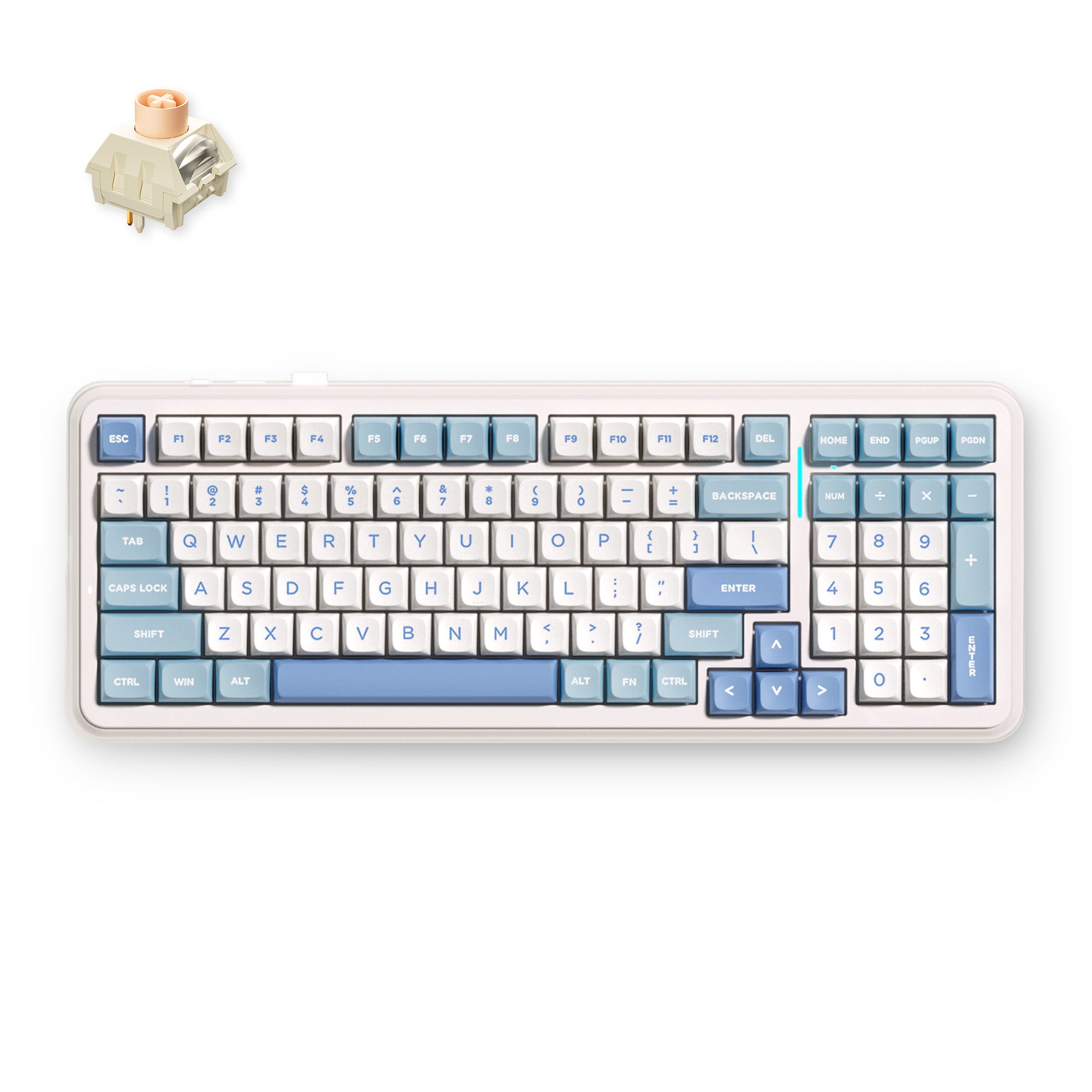 MCHOSE K99 V2 Wireless Gasket Mount Mechanical Keyboard