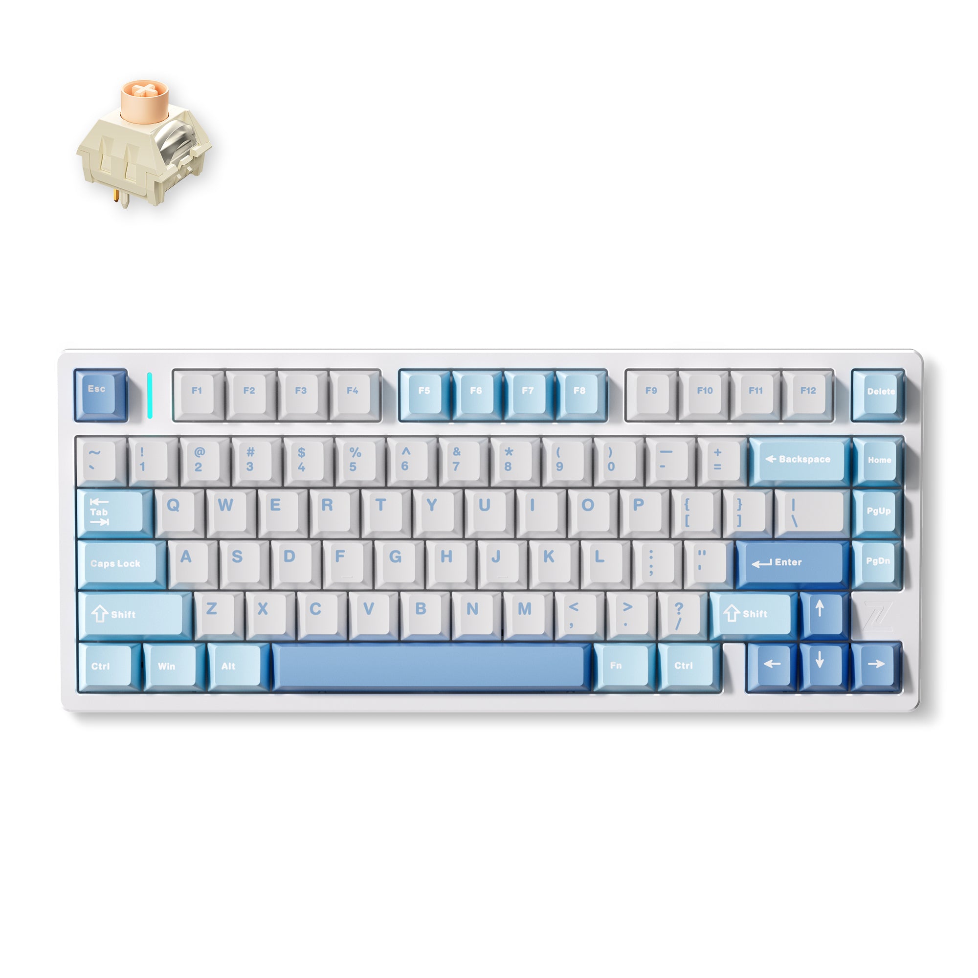 MCHOSE Z75 Metal Top Cover Mechanical Gaming Keyboard - MCHOSE Official