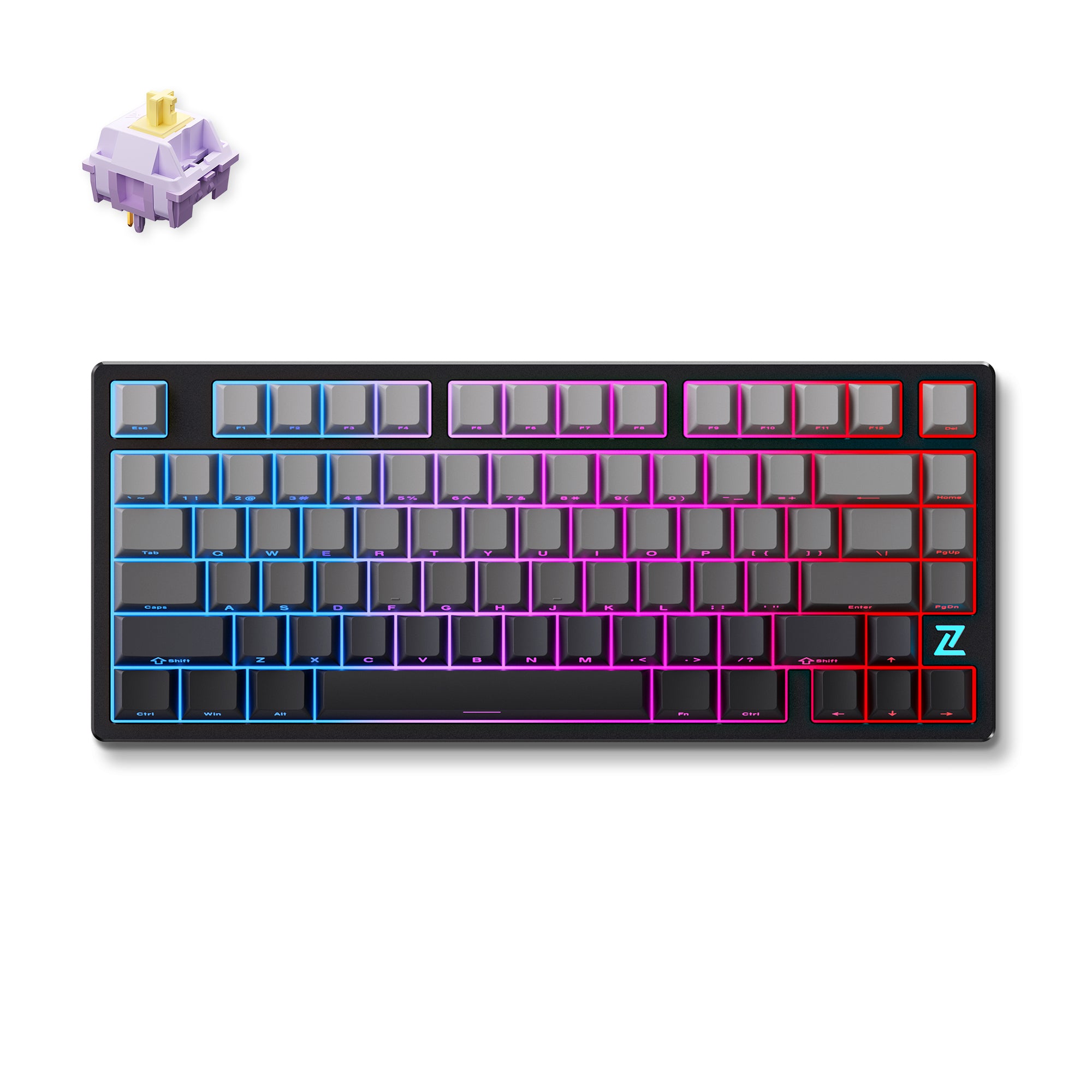 MCHOSE Z75S Metal Top Cover Wireless Mechanical Keyboard - MCHOSE Official