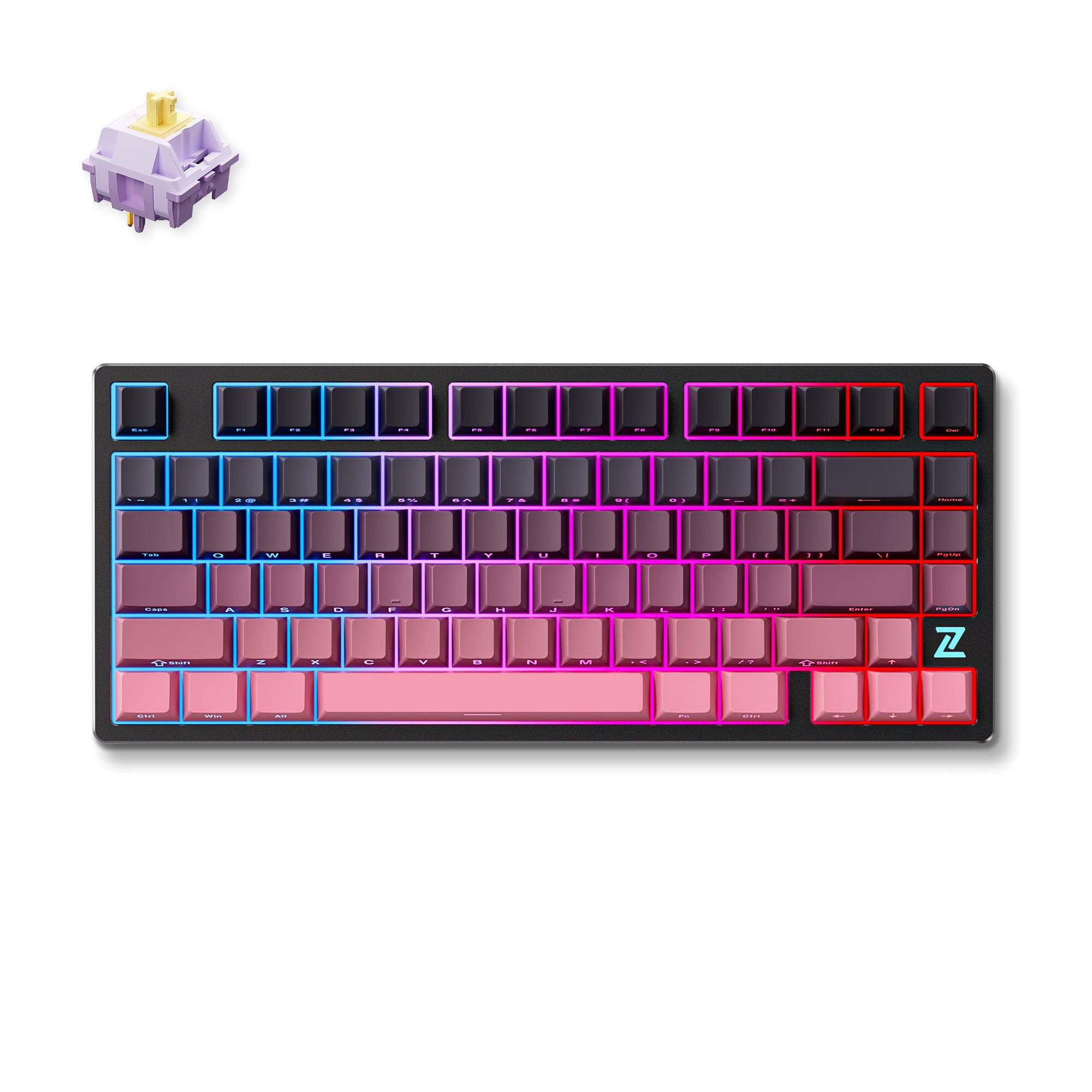 MCHOSE Z75S Metal Top Cover Wireless Mechanical Keyboard - MCHOSE Official
