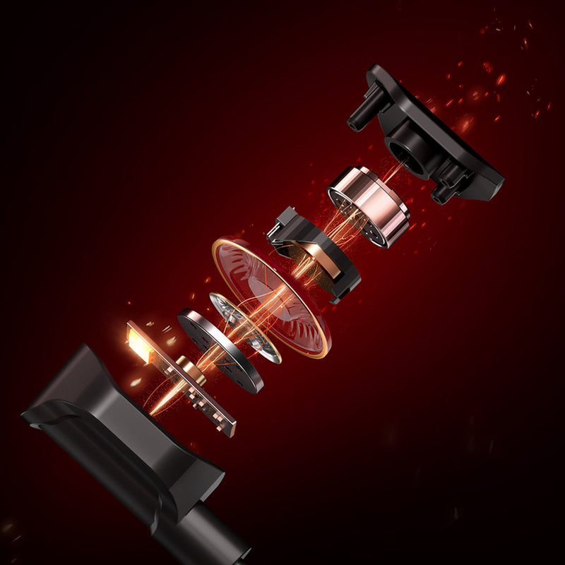 MCHOSE S9 Pro Wireless Aluminium Alloy Tri-Mode Low Delay 7.1 Surround Sound Gaming Headset, Black 18 New Gen AI Noise Canceling Technology