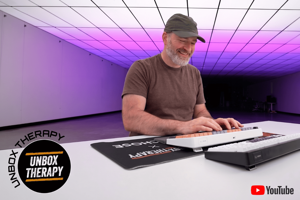 MCHOSE x Unbox Therapy UT98 keyboard