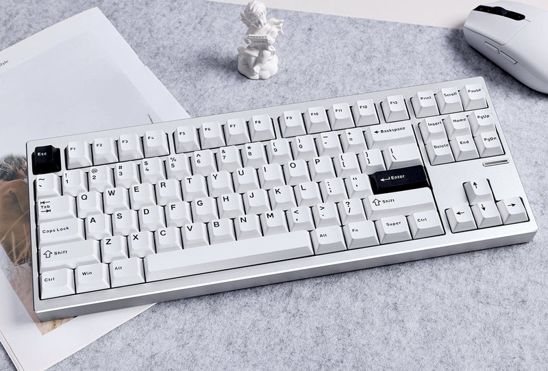 MCHOSE GX87 ULTRA Aluminum Hot-swappable Tri-mode Wireless Mechanical Keyboard, Black 4