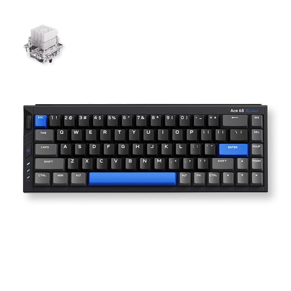 MCHOSE Official Cyber Black / Mount Tai Magnetic Switches GT MCHOSE Ace 68 Turbo Full-aluminum Esports Hall Effect Keyboard
