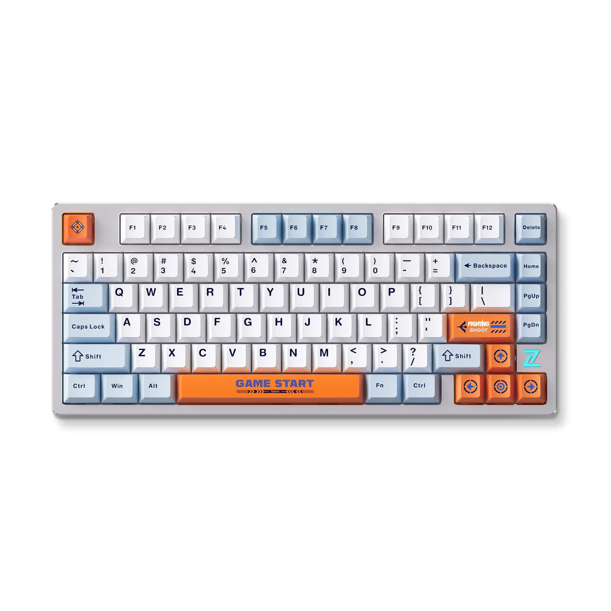 MCHOSE Official Keyboard MCHOSE Z75S Metal Top Cover Wireless Mechanical Keyboard