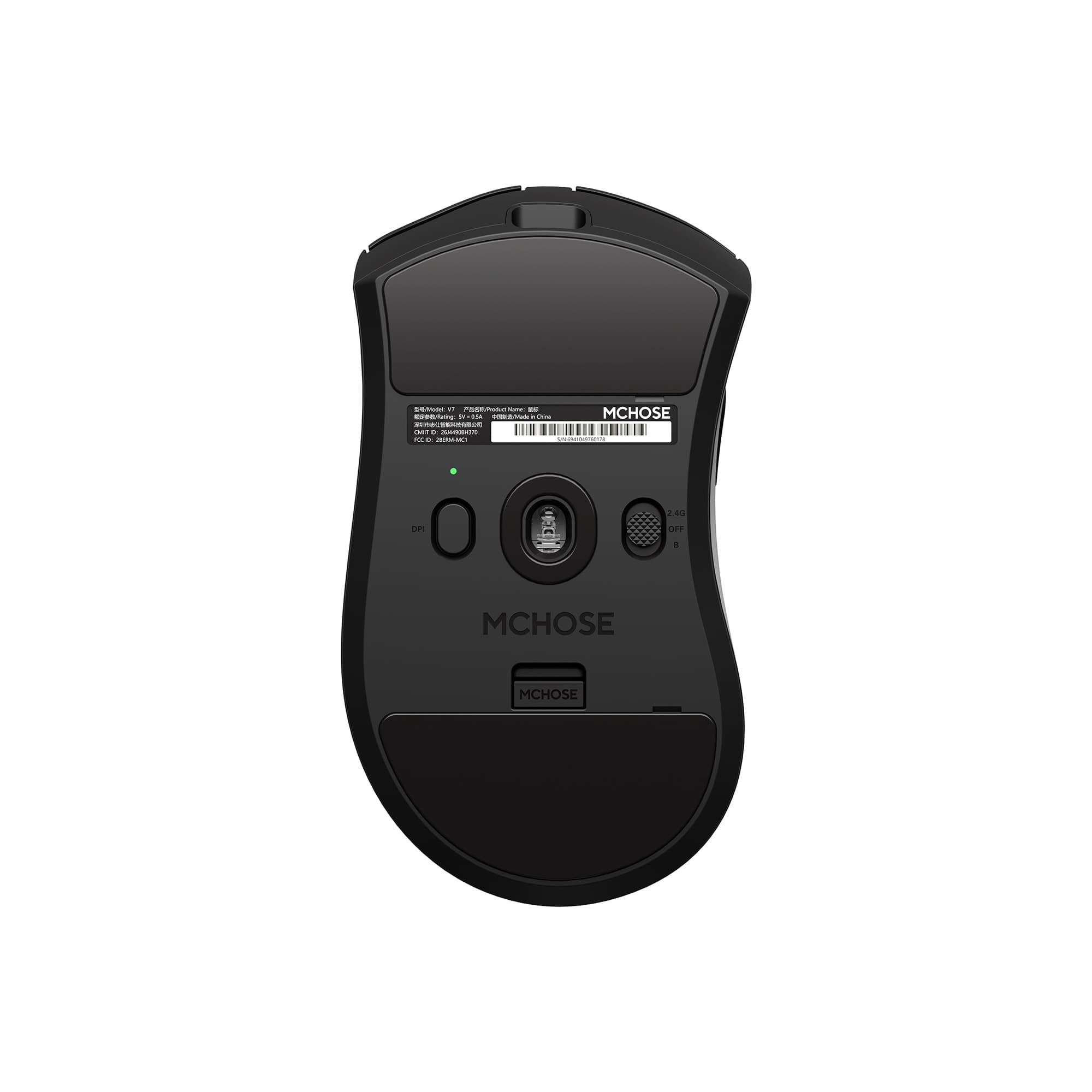 MCHOSE Official MCHOSE V7 Lightweight Ergonomic Wireless Gaming Mouse