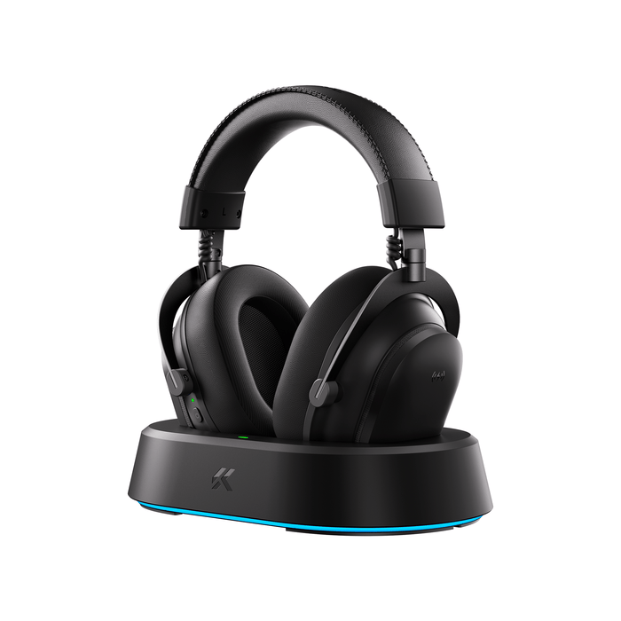 MCHOSE V9 Turbo Magnetic Wireless Gaming Headset Steel Black